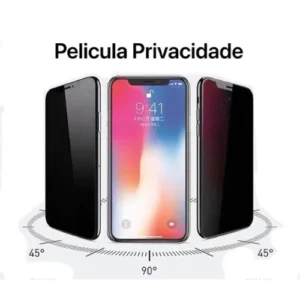PELICULA 3D PRIVACIDADE PARA IPHONE 15 PLUS *